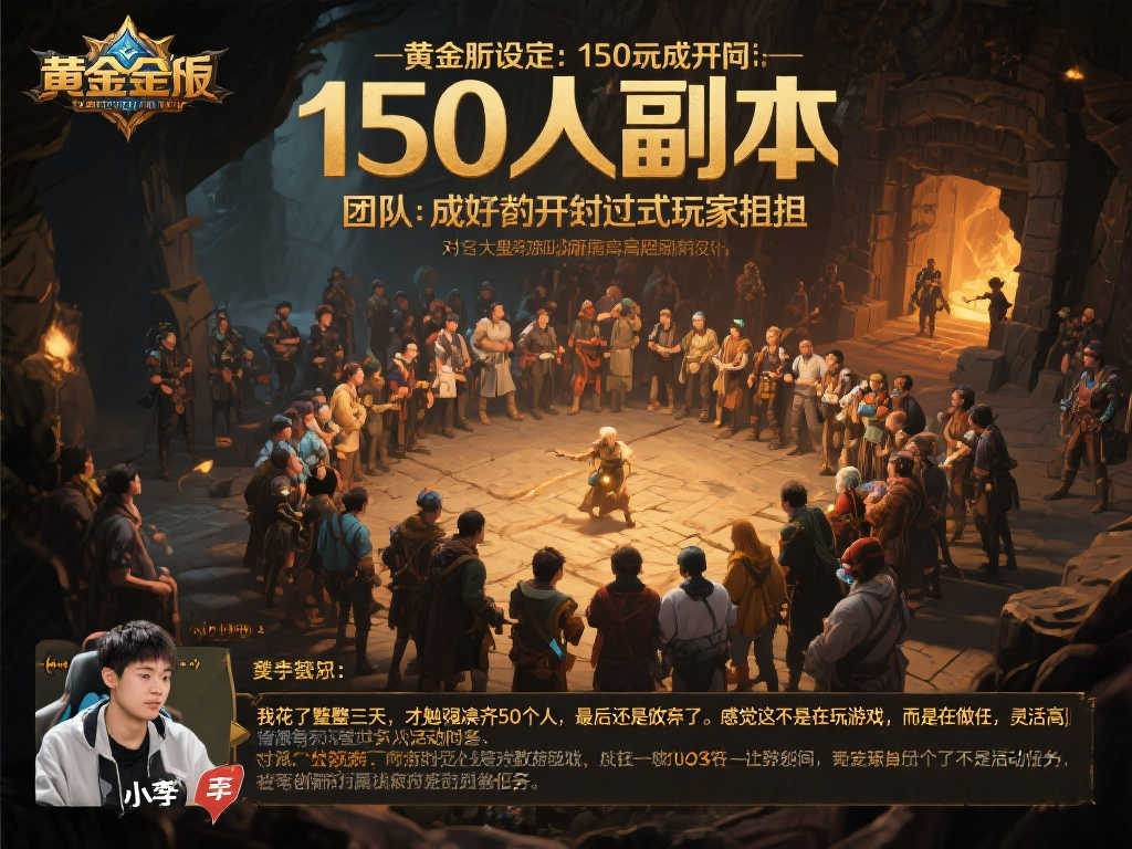 凑齐150人才能挑战副本？黄金服自称中国最强，捡金如此简单？